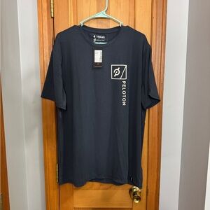 NWT Peloton PS121 Radius Tee Fourlaps Re-up XL Blue
